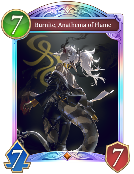 Burnite, Anathema of Flame | Shadowverse: Worlds Beyond | CCG Master