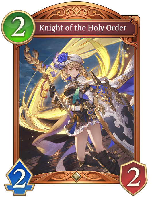 Knight of the Holy Order | Shadowverse: Worlds Beyond | CCG Master