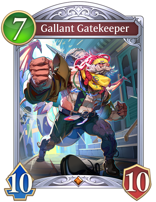 Gallant Gatekeeper | Shadowverse: Worlds Beyond | CCG Master